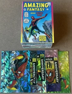 1992 Marvel Spider-Man 30th Anniversary Near Complete set 89/90 + 5 PRISM Cards - Picture 1 of 12