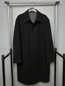Hugo Boss Vintage Mens Cashmere-Wool Coat Jacket Size 50 (M) - Picture 1 of 8