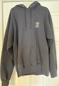 The Salty Dog Cafe Pullover Hoodie, Adult M, Faded Gray Hilton Head, Hanes - Picture 1 of 7