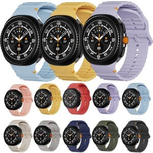 Replacement Silicone Band Strap for Samsung Galaxy Watch 8 40/44mm /Classic 46mm - Picture 1 of 56