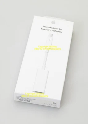 NEW Apple Thunderbolt 2 to FireWire 800 1394B Adapter A1463 with iLink Cable - Image 1 of 3