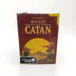 Juego de cartas de estrategia para 2 jugadores The Rivals for Catan de Klaus Teuber nuevo - Imagen 1 de 2