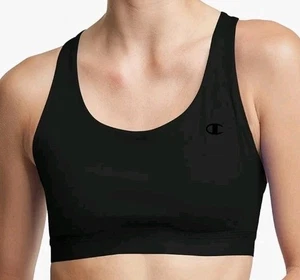 Champion Sports Bra Women's Size Small Racerback Moderate Support Black - Picture 1 of 7