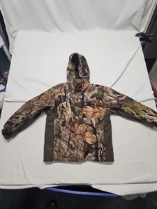 Chaqueta de caza juvenil Field & Stream talla pequeña camuflada aislada con capucha aislada - Imagen 1 de 14