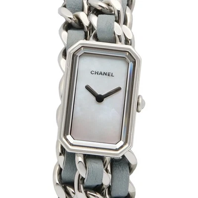 Reloj Pulsera Chanel Premiere Rock H4327 Cuarzo Acero Inoxidable Cuero Usado Mujer Foto 1 de 4