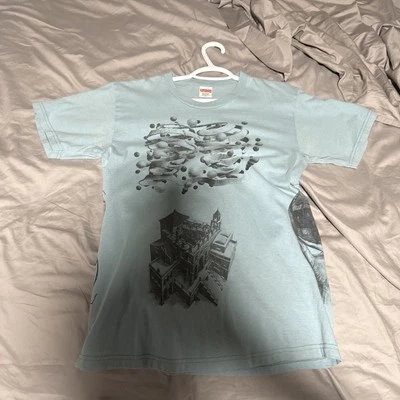 Auténtica Camiseta Supreme MC Escher Collage Para Hombres Talla M Diseñador Moda Ropa de Calle Foto 1 de 4