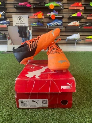 Puma Future Z 3.3 FG/AG Soccer Cleats US Size 10 - Orange - Image 1 of 4
