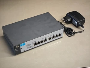 HP J9802A V2 Procurve 1810-8G 8 ports Gigabit Ethernet réseau commutateur intelligent POE - Photo 1/6