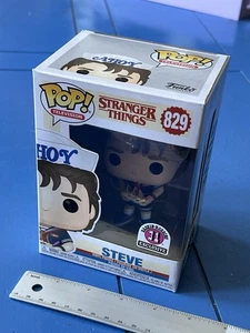 Funko Pop! #829, Stranger Things Steve, Baskin Robbins Exclusive  - Picture 1 of 10