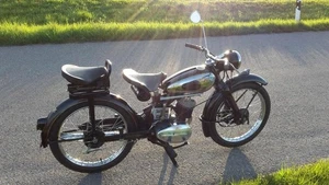 Motorrad NSU FOX 125 Baujahr 1954 Schwarz Sehr guter Zustand - Bild 1 von 10