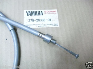 Yamaha DS7 RD250 R5 Clutch Cable NOS Genuine YR5 Clutch Wire Grey 278-26335-00 - Picture 1 of 5