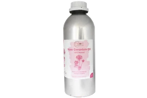 Rose Geranium Essential Oil 100% Natural 1 Litre - Picture 1 of 2