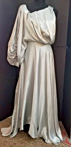 ASOS Silver Formal Dress, Size 0 US. Size 4 UK. Size 32 EU. - Picture 1 of 9
