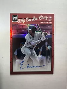 2023 Donruss Optic Elly De La Cruz auto /60 - Picture 1 of 2