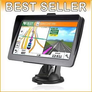 2025 GPS Navigator with 7-Inch HD Display & Lifetime Map Updates - Car Friendly - Picture 1 of 9