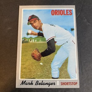 1970 Topps Baseball Mark Belanger Baltimore Orioles Card #615