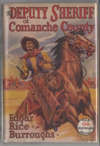 THE DEPUTY SHERIFF OF COMANCHE COUNTY 1st LAMINATED DJ 1940 - Picture 1 of 15