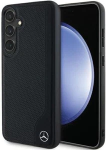 Mercedes Benz Debossed Line with MagSafe Star Logo Case for Galaxy S24 Black - Picture 1 of 6