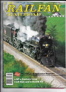 Railfan & Railroad Magazine Jan 1994 - Return of Milwaukee Road 261 - Picture 1 of 1