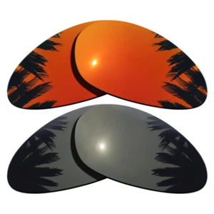 Lentes de repuesto polarizadas negras y naranjas rojas para Oakley Minute 1.0 - Imagen 1 de 4