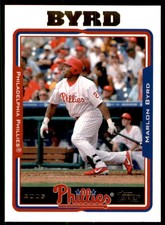 2005 TOPPS MARLON BYRD PHILADELPHIA PHILLIES #525