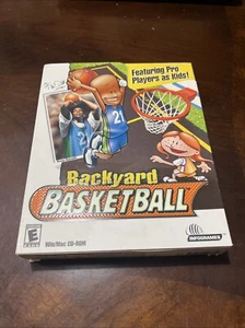 Videojuego deportivo de baloncesto para patio trasero PC CD-ROM Windows/Mac con caja - Imagen 1 de 3