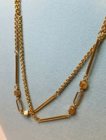 Vintage GIOVANNI CHAIN NECKLACE Gold Tone scb901