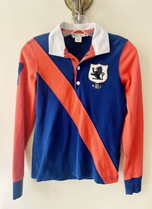 Rare Vintage 2004 Polo Ralph Lauren Rugby Size S Long Sleeve - Picture 1 of 4