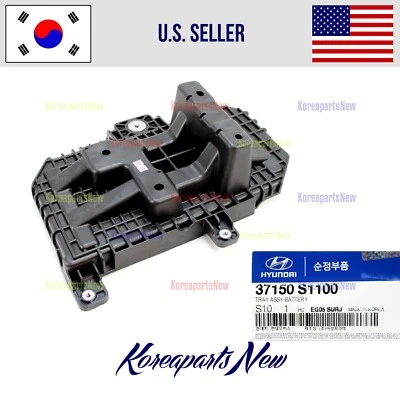Bandeja Batería 37150S1100 ⭐GENUINA⭐ Hyundai Santa Fe 2019-2023 Foto 1 de 4