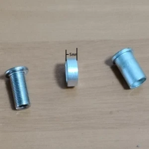 Separadores de tuercas de pernos de plato triple extra largo de 5 piezas - Imagen 1 de 5