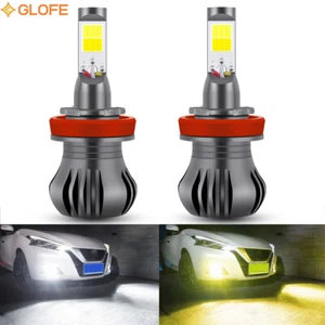 Bombillas LED blancas amarillas de conducción para Toyota Corolla H16 H11 2009-2016 - Imagen 1 de 8