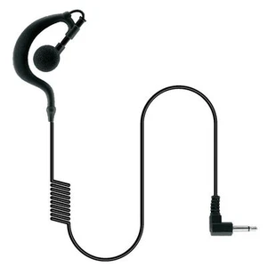 2 X LISTEN ONLY RECEIVE G SHAPE MOTOROLA RADIO EARPIECE HEADSET WITH 3.5mm JACK - Picture 1 of 4