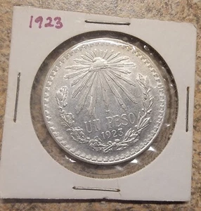 One Peso 1923 Mo. - Picture 1 of 2