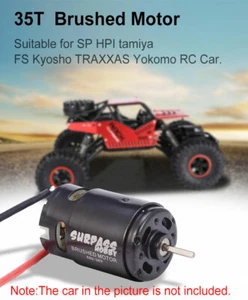 Motor cepillado SURPASSHOBBY 550 12T 21T 27T 35T para coche de radiocontrol 1/10 TRAXXAS D90 - Imagen 1 de 12