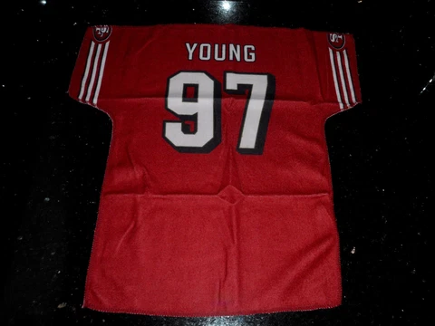 San Francisco 49ers Bryant Young Rally Towel (SGA) Brand New Cover