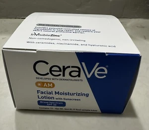 CereVe AM Feuchtigkeitscreme für das Gesicht 15 x 5 ml Ablaufdatum 04/2026 - Bild 1 von 6