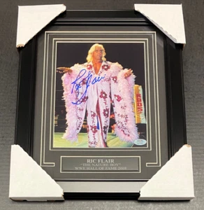 Ric Flair Signed Autographed 8x10 Photo Framed PSA Coa Pink Robe The Nature Boy - Picture 1 of 3