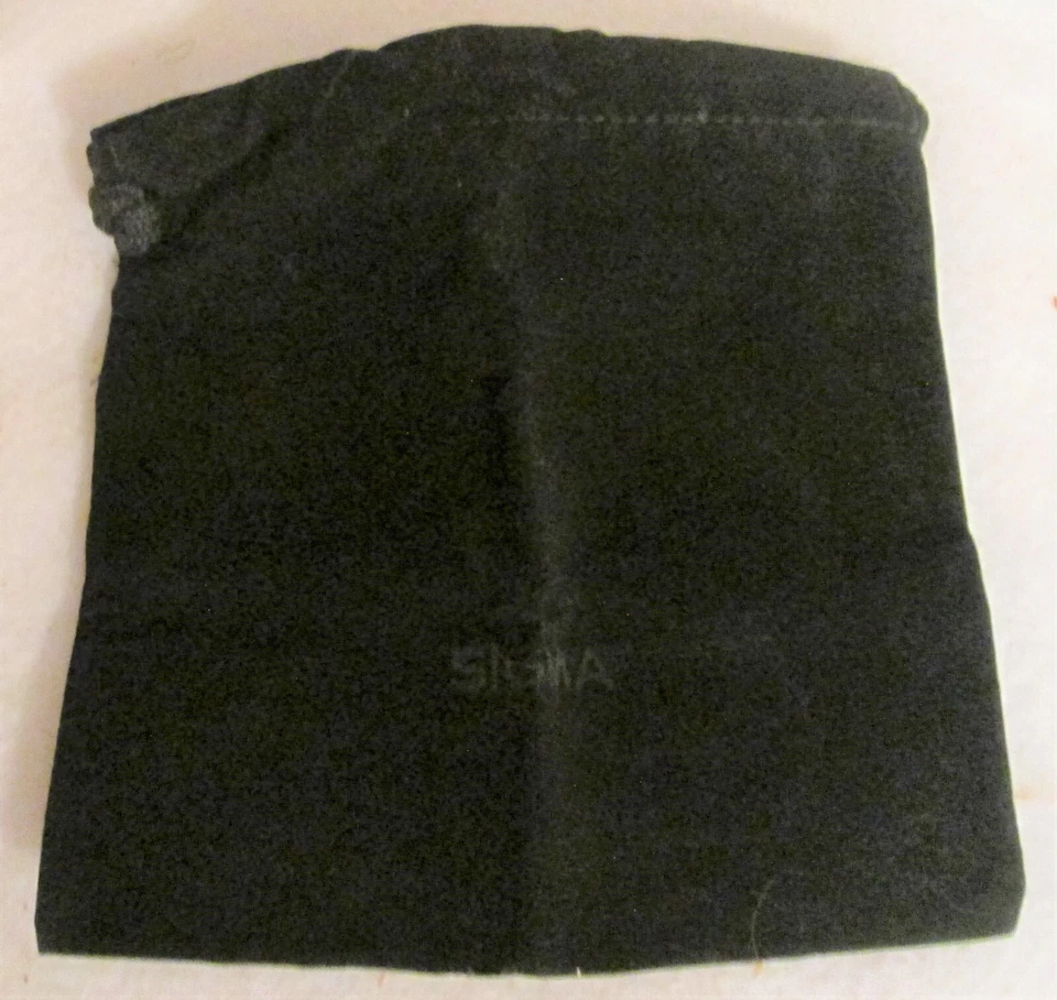 Funda con cordón suave Sigma para 8-16 mm 10-20 mm 14-24 mm genuina 7,5" X 7" Foto 1 de 1