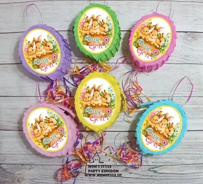 Boy-Girl mini pinata Gender Party supply goodie for small kids or give away - Image 1 of 2