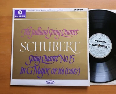 SAX 2535 ED1 Schubert String Quartet no. 15 Juilliard NEAR MINT Columbia 1st B/S - Image 1 of 4