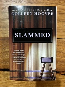Slammed First Edition SIGNED by Colleen Hoover W/ Bookmark Atria 2012 Booktok - Picture 1 of 6
