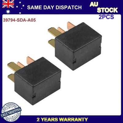 2x Air Conditioning AC Relay For Honda Civic Jazz CR-V Accord 39794-SDA-A05 New - image 1 of 4