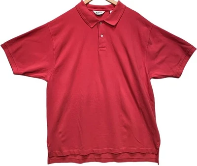 Jos. A. Camisa polo Bank Sportswear para hombre manga corta elástica talla XXL roja Foto 1 de 4
