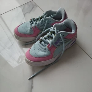 Puma Sneaker türkis mit rosa und lila Größe 38 - Bild 1 von 6