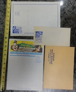 Rare Jacobi Althoff Gross Circus Rudy Bros 2 Letterhead & 2 Envelopes - Foto 1 di 9