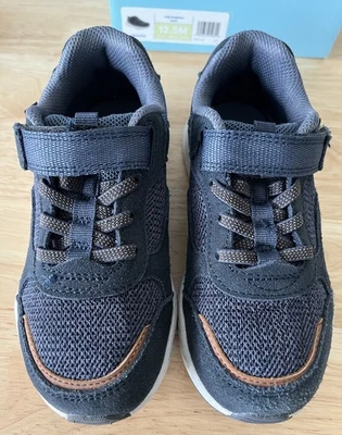 Tênis masculino tamanho 12.5M Stride Rite m2p Brighton azul marinho excelente estado usado - Imagem 1 de 4