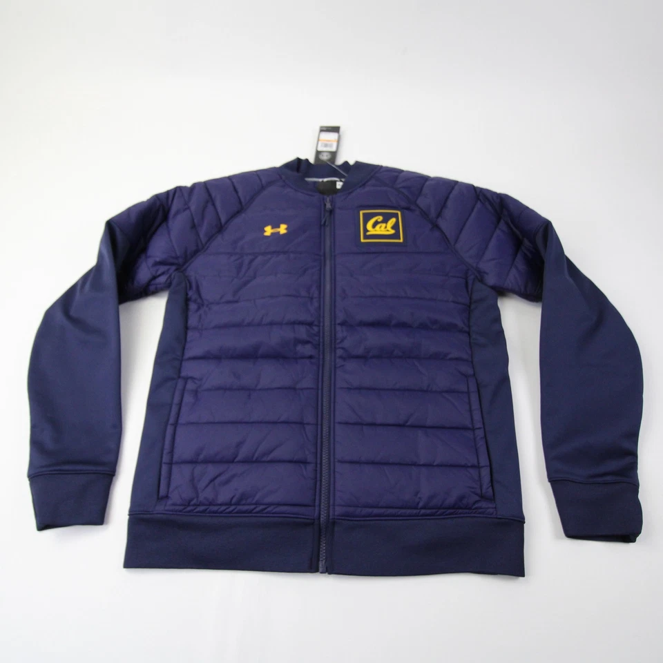 Chaqueta de invierno California Golden Bears Under Armour ColdGear para hombre azul marino nueva Foto 1 de 1