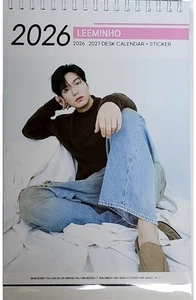 Calendario fotográfico Lee Min Ho 2026 y 2027 K-POP 2025.07-1 - Imagen 1 de 2