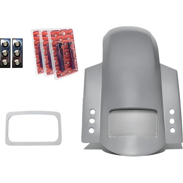 Задние короткие спортивные крылья из нержавеющей стали Paul Yaffe RF-SSTH P-R-C - Изображение 1 из 1