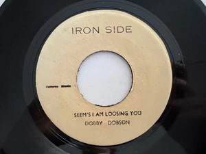 Reggae 45 - Dobby Dobson "Seems I Am Loosing You" Iron Side NM HEAR - Bild 1 von 2